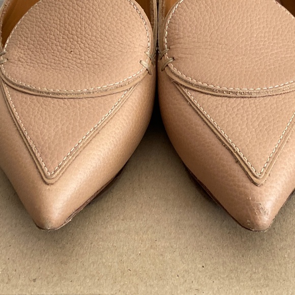 M. Gemi Nude Pointed toe flats Size 6.5 - Picture 3 of 7